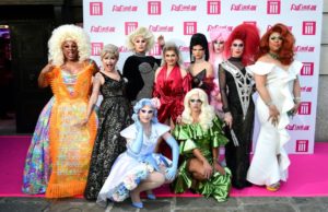 Rupaul's Drag Race UK Season 1 queens.
